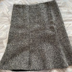 Black and White Tweed skirt.